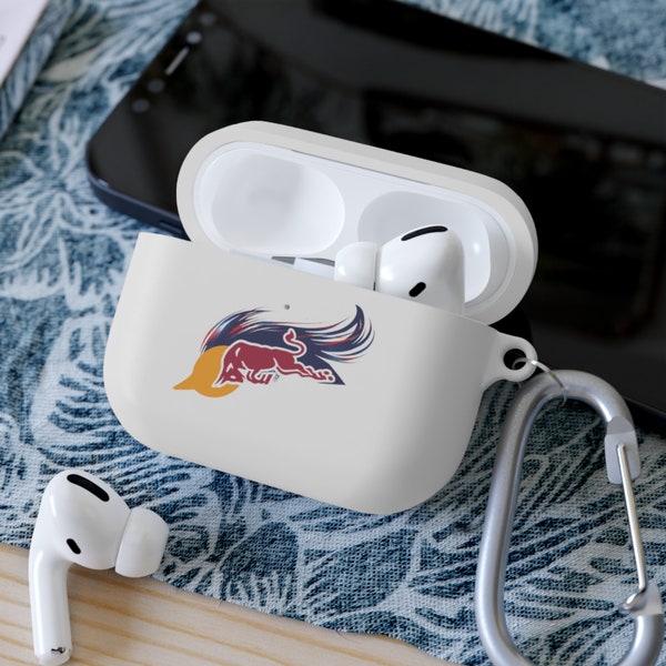 RedBull Racing Airpods Case Cover, Airpods Pro Cover, Silicone F1 Headphones Case, Formula One Merch, Max Verstappen F1,  Checo Perez