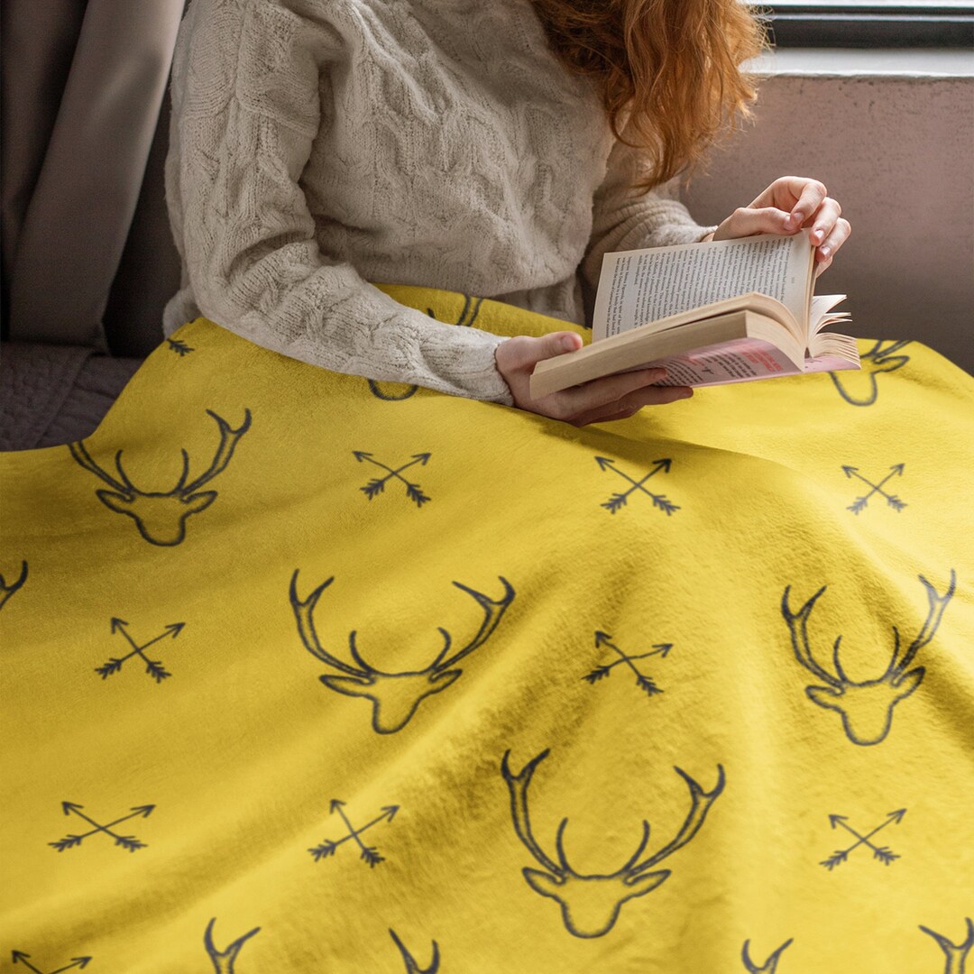 Hunter Blanket Hunters Throw Blanket Hunting Fleece Etsy