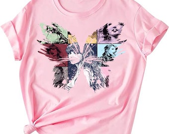 Girls Swiftie T-Shirt - Butterfly Design Tee Sizes 4-18