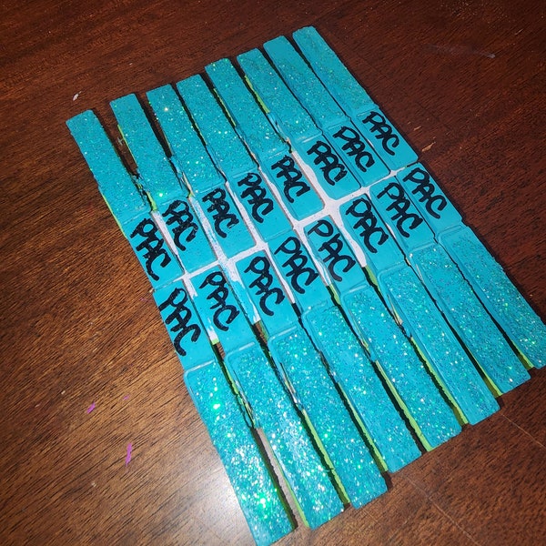 Clothes Pins for Cheer Etsy