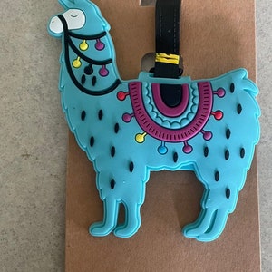 Llama Luggage Tag