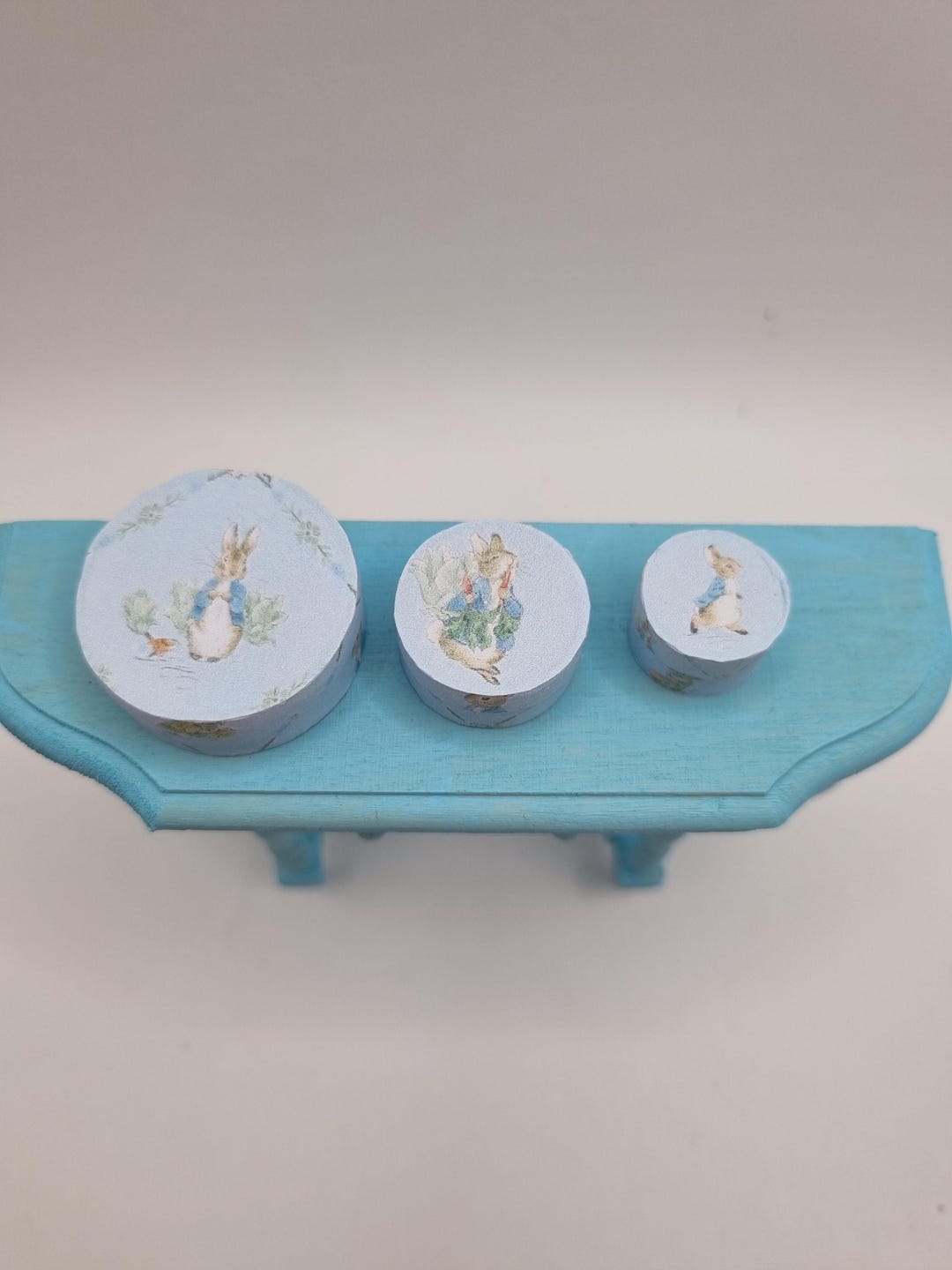 Miniature Peter Rabbit Stacking Boxes for the Dollhouse - Etsy