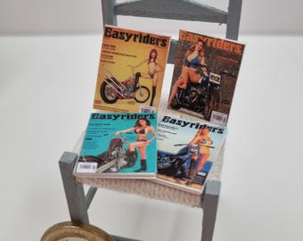 Moto Magazines Easyriders in miniature