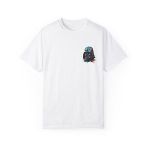 Koszulka z nadrukiem „Darth Vader” Pop Art Design | Koszulka z nadrukiem inspirowanym Gwiezdnymi Wojnami | Koszulka bawełniana unisex