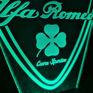 Lampada notturna a led Alfa Romeo immagine 3