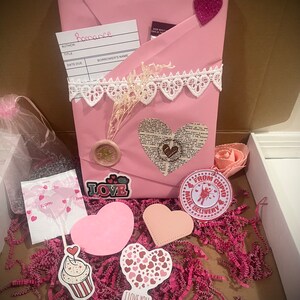 Valentine's Day Themed Date Blind Book Box, Surprise Book in Different ...