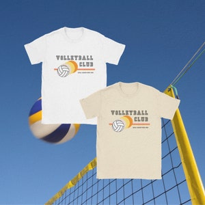 Volleyball Shirt, Volleyball Gear, Sporty Tshirt, Classic Unisex Crewneck T-shirt