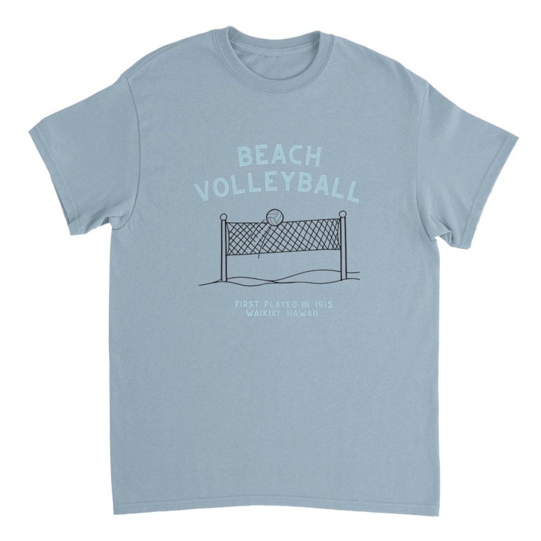 Beach Volleyball Shirt Volleyball Gear Sporty Tshirt Etsy