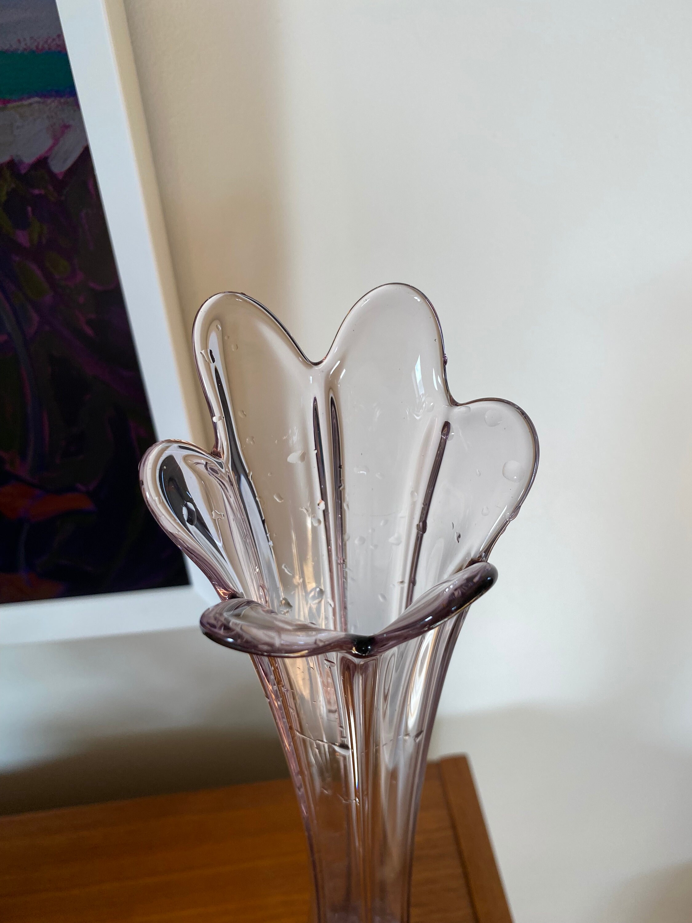 Vintage Lavender/lilac/light Purple Depression Glass 6