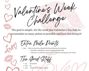 Sexy Valentinstag Paar Challenge - Hält die ganze Woche!