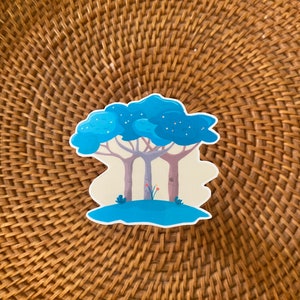 Forest Trees Sticker
