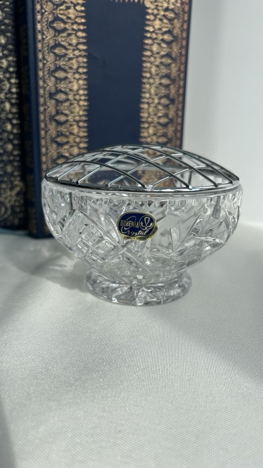 Bohemia Crystal Bowl - Etsy