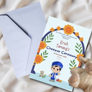 Nepali Cheewar Ceremony| Digital Invite