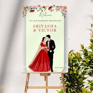 Welcome Sign Poster | Nepali, Hindu, South Asian | Digital Download