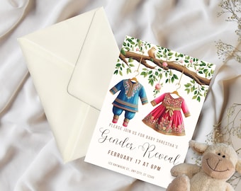 Nepali Baby Gender Reveal| Baby Shower | Digital Download