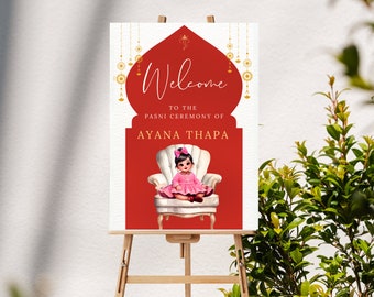 Pasni Welcome Sign | Nepali Event