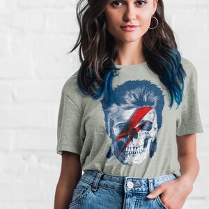 David Bowie Ziggy Stardust & the Spiders from Mars Ringer Tee