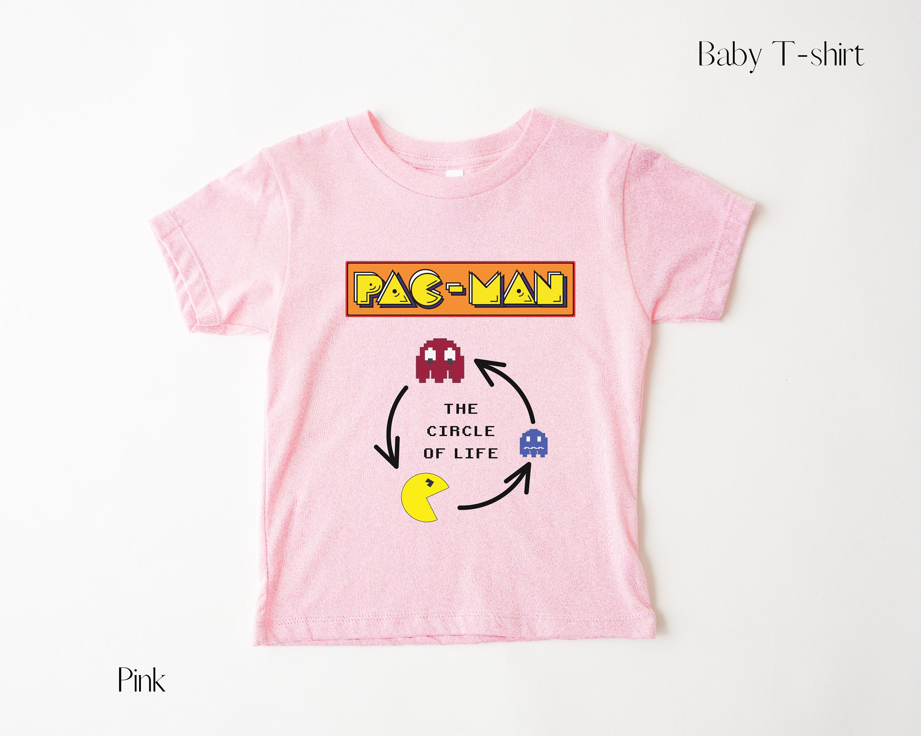 Pacman Shirt Pac Man Shirt the Circle of Life T-shirt - Etsy