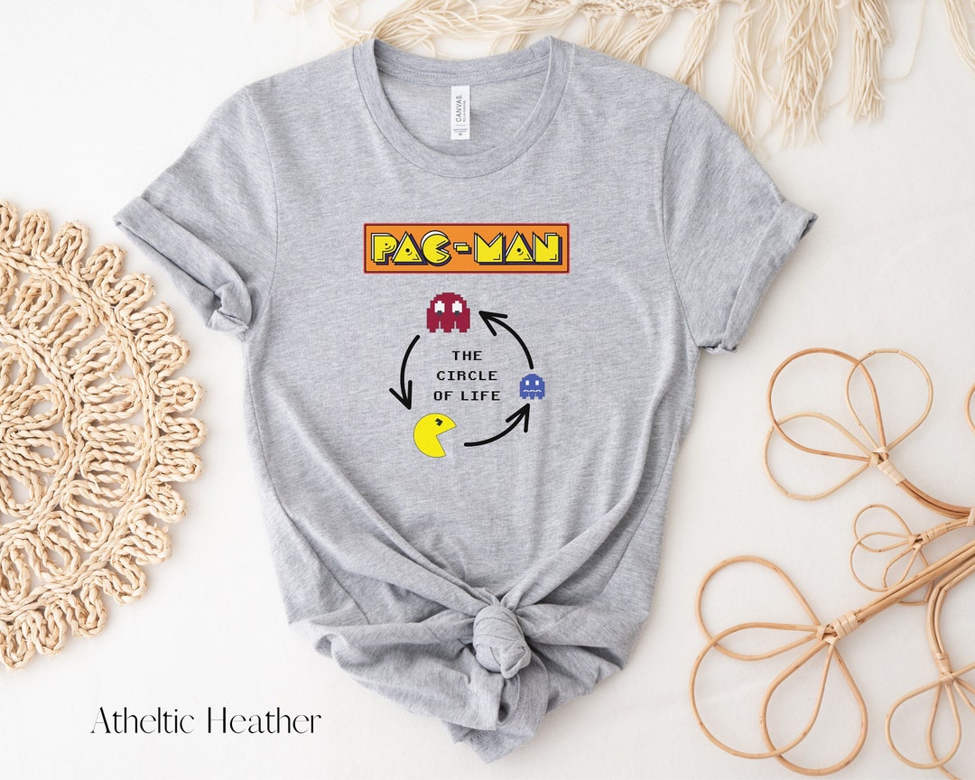 Pacman Shirt Pac Man Shirt the Circle of Life T-shirt - Etsy