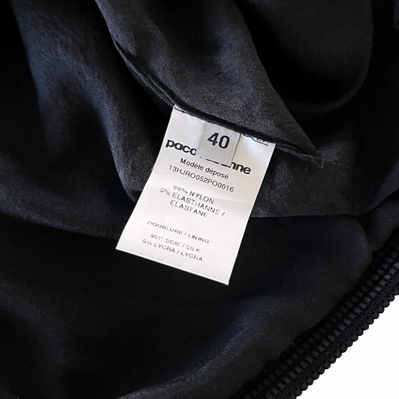 Y2K Paco Rabanne Silk Knit Dress - image 4