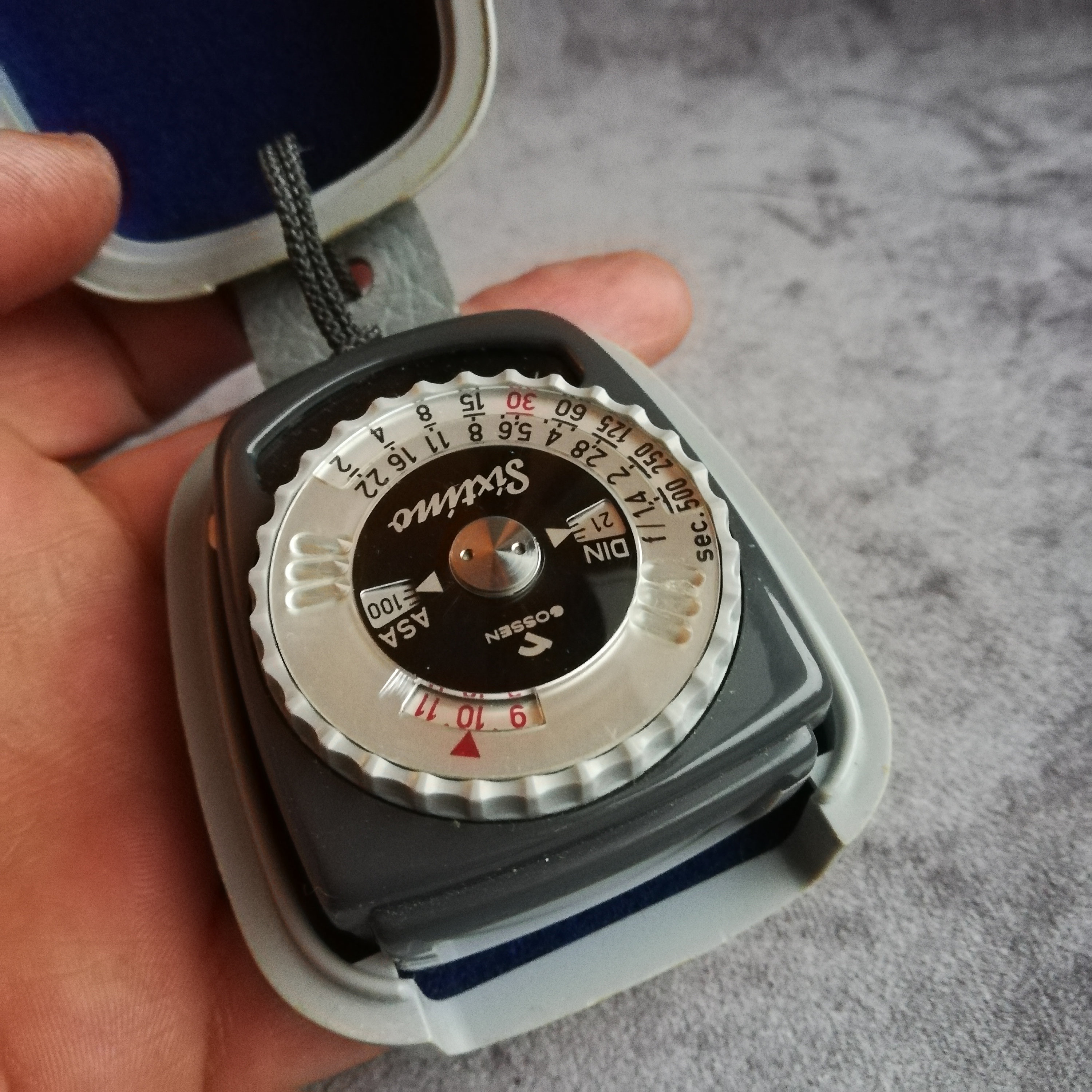 Gossen Sixtino Exposure Meter Lightmeter Light Meter DIN ASA Etsy