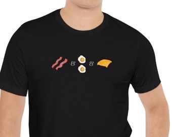 Funny Shirt, bacon egg & cheese, breakfast shirt, BEC, perfect breakfast, breakfast sandwich,  NYC Breakfast, unisex