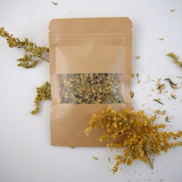 Dry Goldenrod - Slow Dried Solidago canadensis (5g)