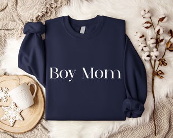 Boy Mom Sweatshirt, Boy Mom Sweater, Mothers Day Gift, Gift Idea for Mom, Boy Mama, Unisex Crewneck Sweatshirt Lane Seven
