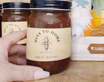 Apple Butter with Honey
