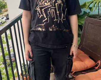Camiseta con diseño alternativo, emo, gótico y punk de Bleach.