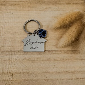 Keychain Home Personalized New House Gift Housewarming