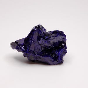 Azurite Crystal Specimen, Milpillas Mine, Malachite Accents