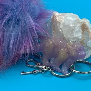 Unique Resin keychain/bag jewel/ red Panda