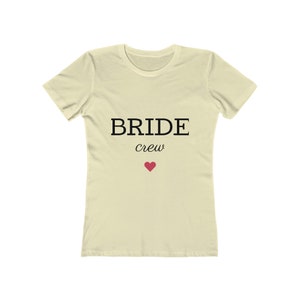 Brixe Crew Cute Bridesmaid Womens Tshirt