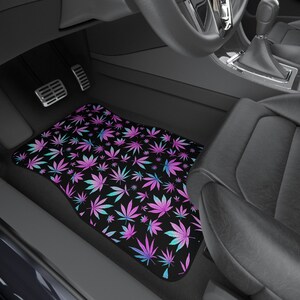Car Mats (Set of 4)-Weed