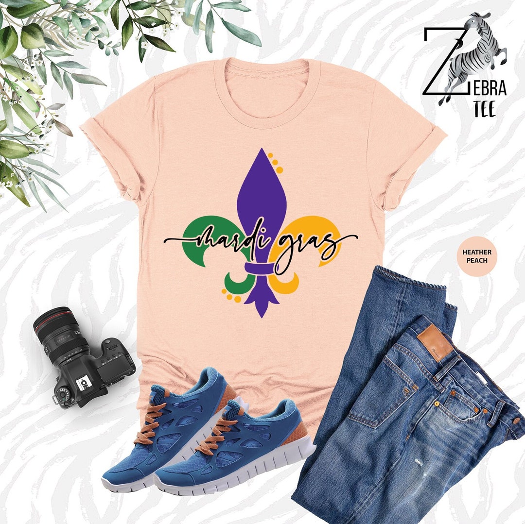 Mardi Gras Shirt Women Mardi Gras Shirt Mom Mardi Gras Tee Etsy