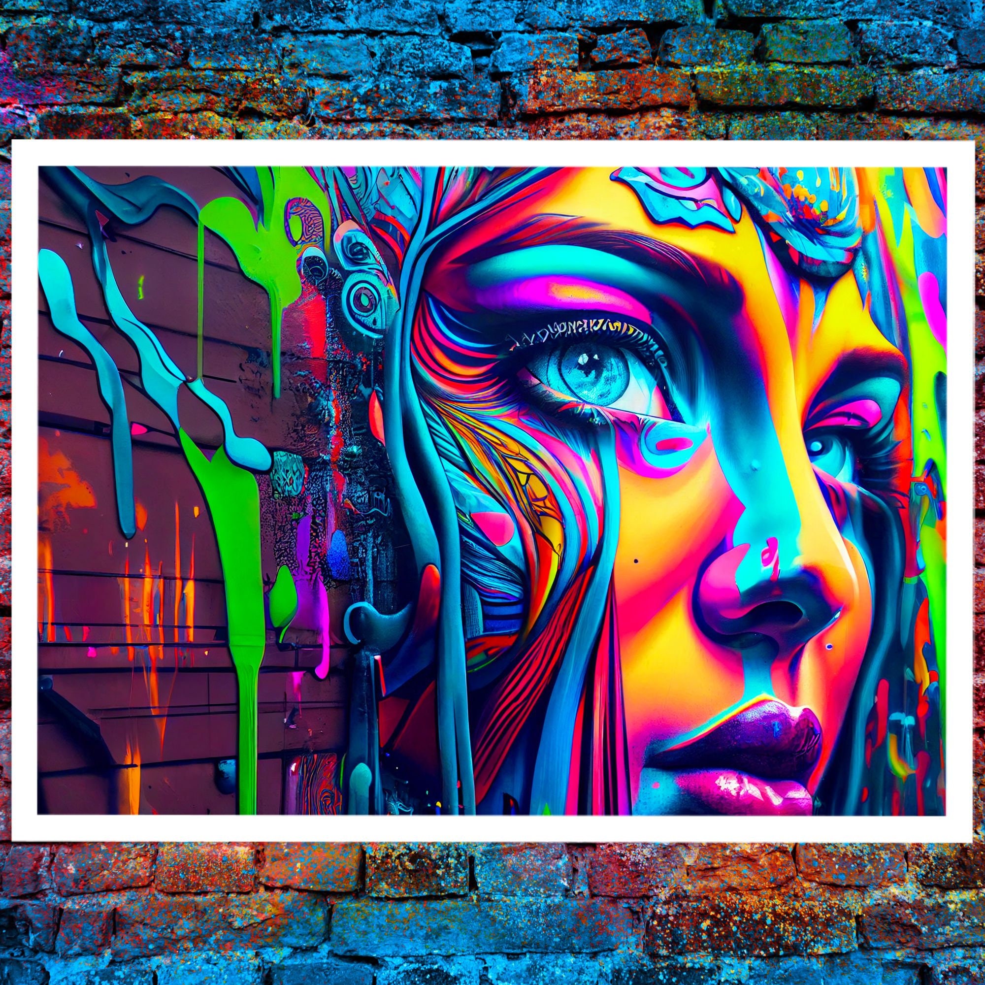 ART ABSTRAIT/アープ/ポスター Amazon.com: Abstract Art Print, Colorful Geometric Poster