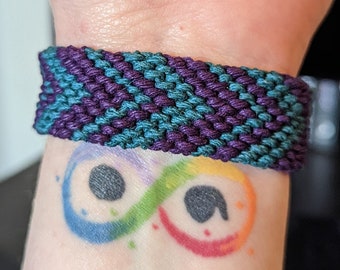 Suicide Survival and Awareness Bracelet - 5 Styles - 100% Hemp Fiber