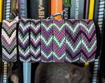 Asexual, Demisexual, and Grey Asexual Anklets - 100% Hemp Fiber - LGBTQIA+ LGBT Demi-sexual Demi Greyasexual Graysexual