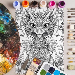 Digital Mandala Art for Coloring – Calming Printables for Adults and Children | Instant Access