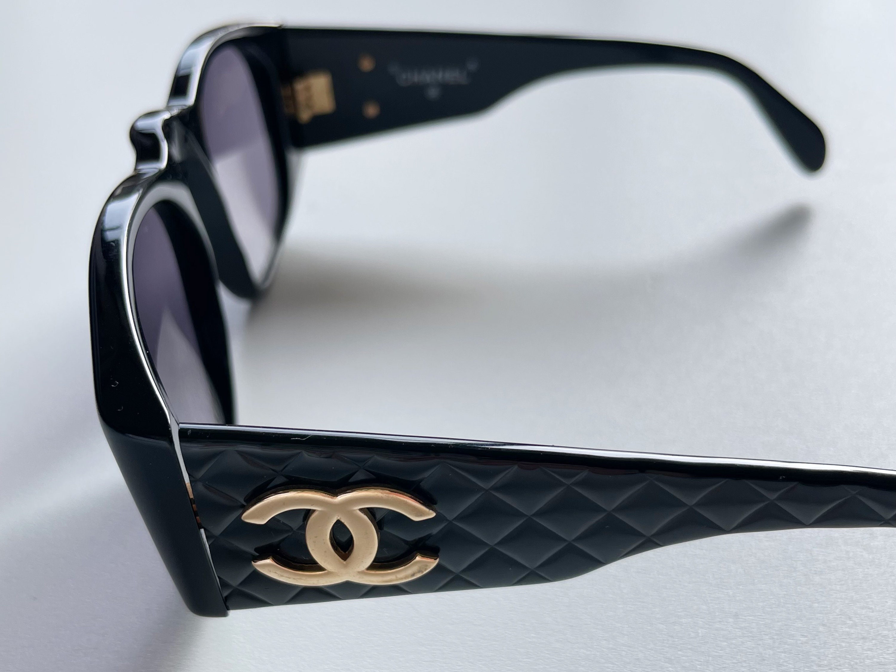 CHANEL SUNGLASSES Y2K Sunglasses Retro Sunglasses 100 Etsy