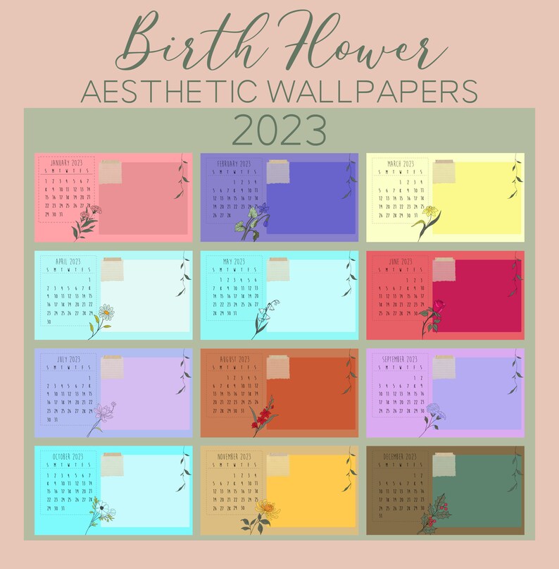 Birth Flower Theme 20232024 Calendar Wallpaper & Folders Mac Folder Birth Flower Theme 20232024 Calendar Wallpaper & Folders Mac Folder