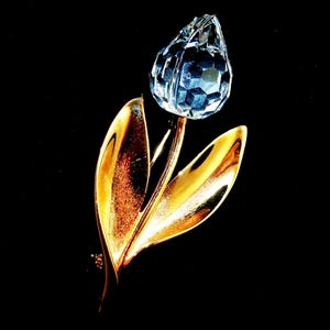 Vintage Swarovski Brooch - Etsy