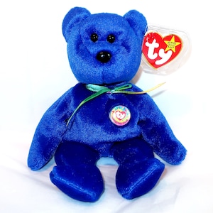 1998 Clubby Beanie Baby: Official Club Mascot Bear with Tag Lover Collector Gift