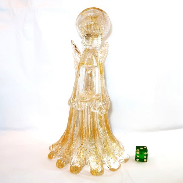 Murano Glass Angel Candle Holder Etsy