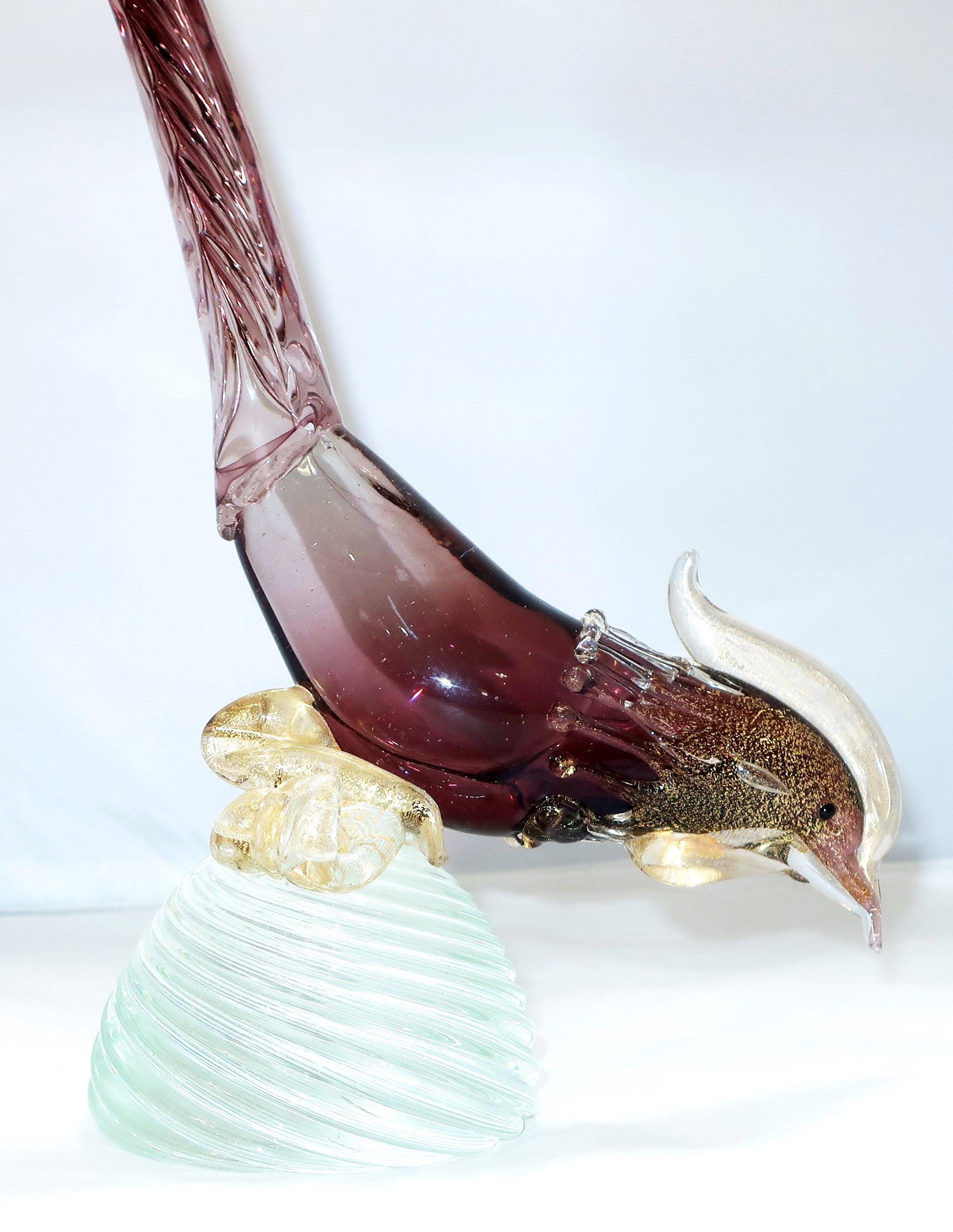Murano Glass Bird Pheasant - Etsy