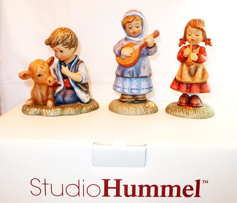 1996 GOEBEL NATIVITY SET 33526 Berta Studio Hummel Drummer Boy Etsy