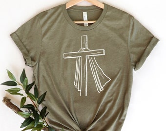 Christian Shirt, religious T Shirt, Cross T Shirt, Jesus Shirt, Christian tee, Christian T Shirt