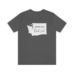 Support Local- Unisex Jersey Short Sleeve Tee