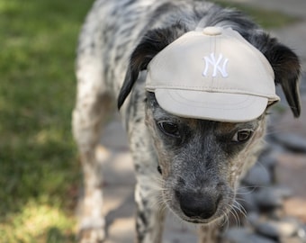 NY Yankees New York Dog Baseball Hat / Cap – Tan / Brown